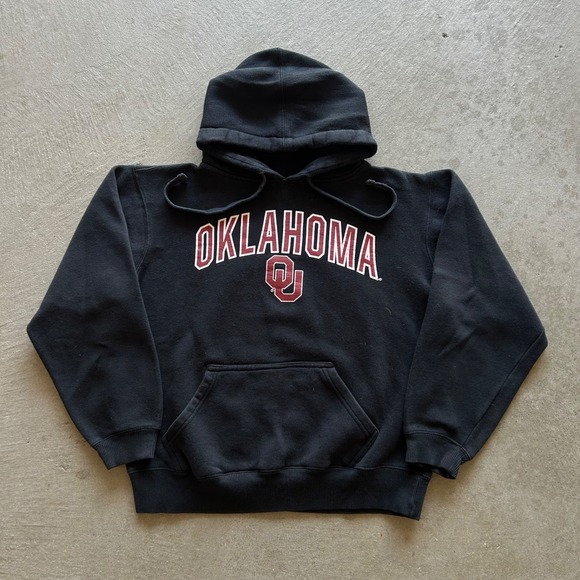 Top of the World Other - Vintage Oklahoma Sweatshirt Size Small Black Sooners Hoodie University College